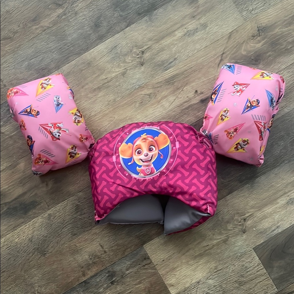 Pink Paw Patrol Swim Vest